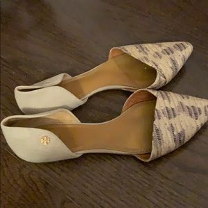 Tory Burch Snake Flats sz 10